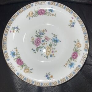 liling fine china yung shen LING ROSE 8.3 Inch Vegetable/Soup Serving Bowl